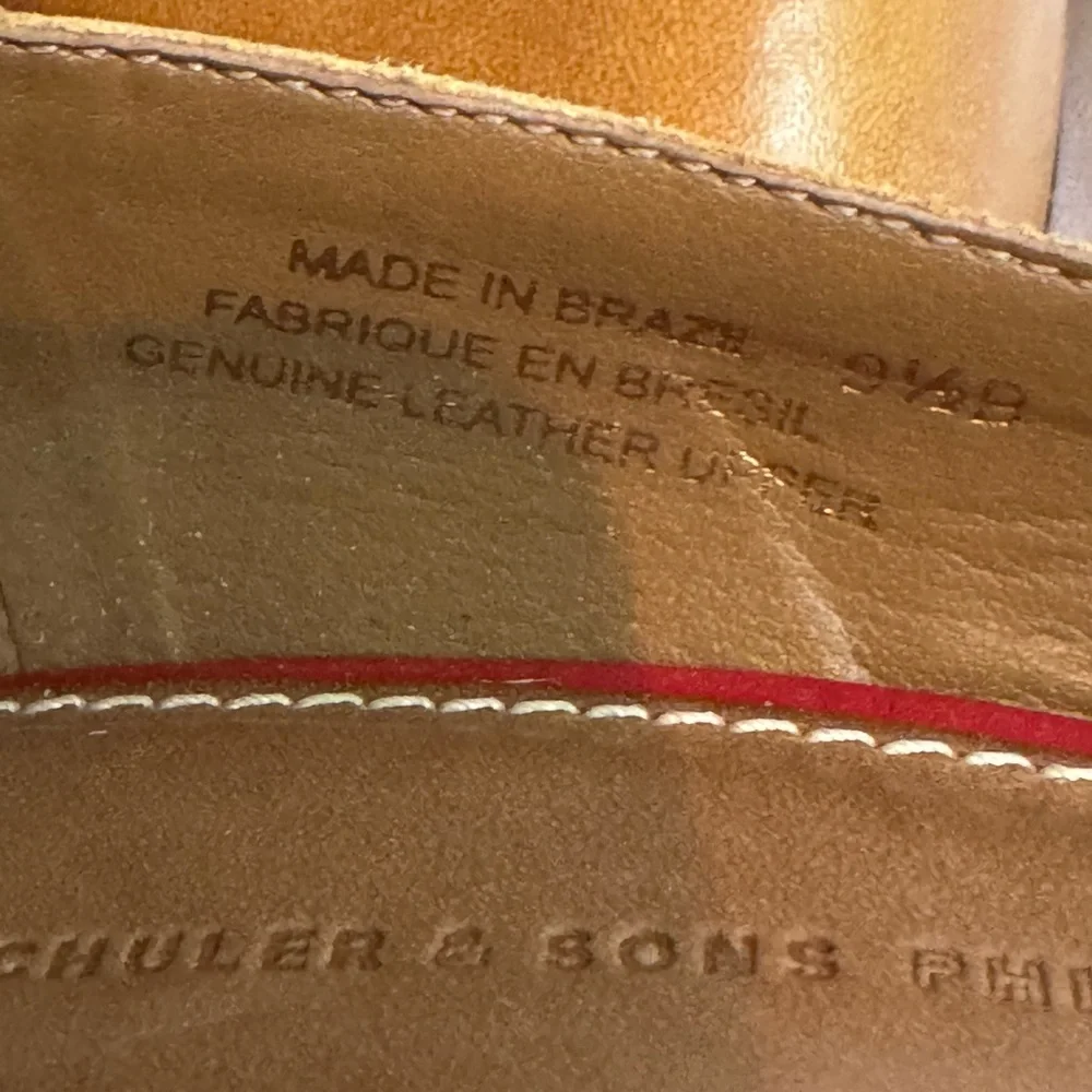 Anthropologie by Schuler & Sons Bookbinder Platform Heels in Tan - Picture 9 of 12